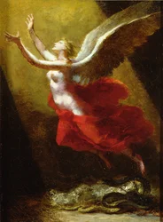 Study for The Soul Breaking Links with the Earth, c.1822